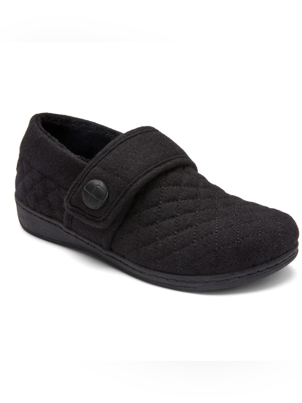Vionic Indulge Jackie Flannel Slip On Slippers - Size 10